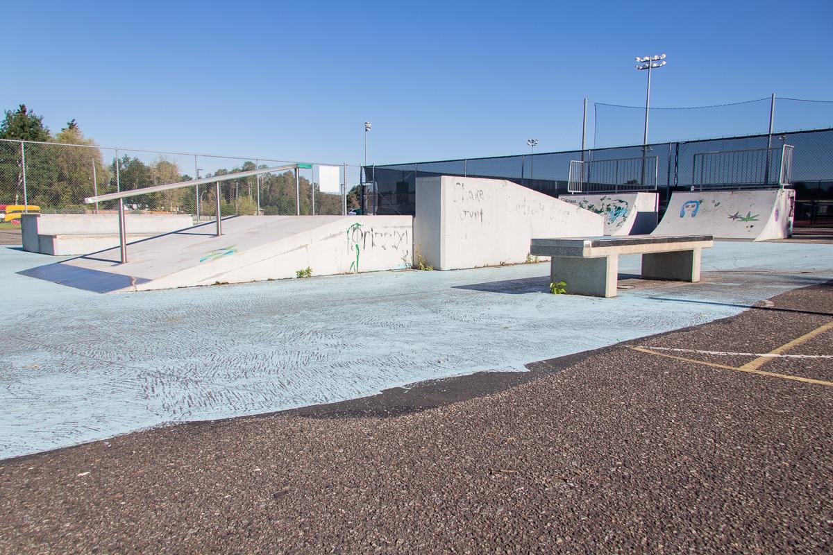 The Sioux Lookout skateboard park