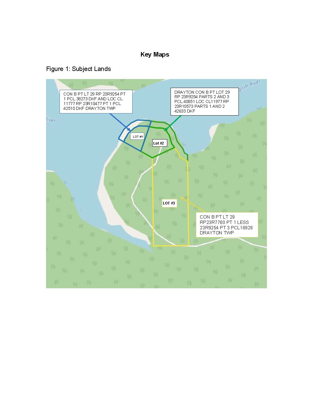 Key Map - Figure 1: Subject Lands