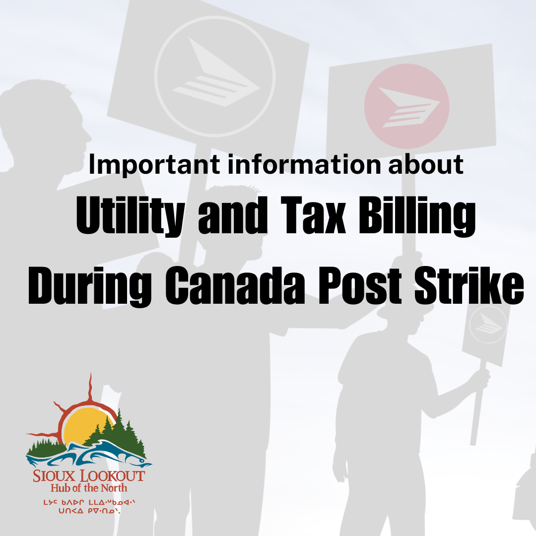 Utility and Tax Billing During Canada Post Strike