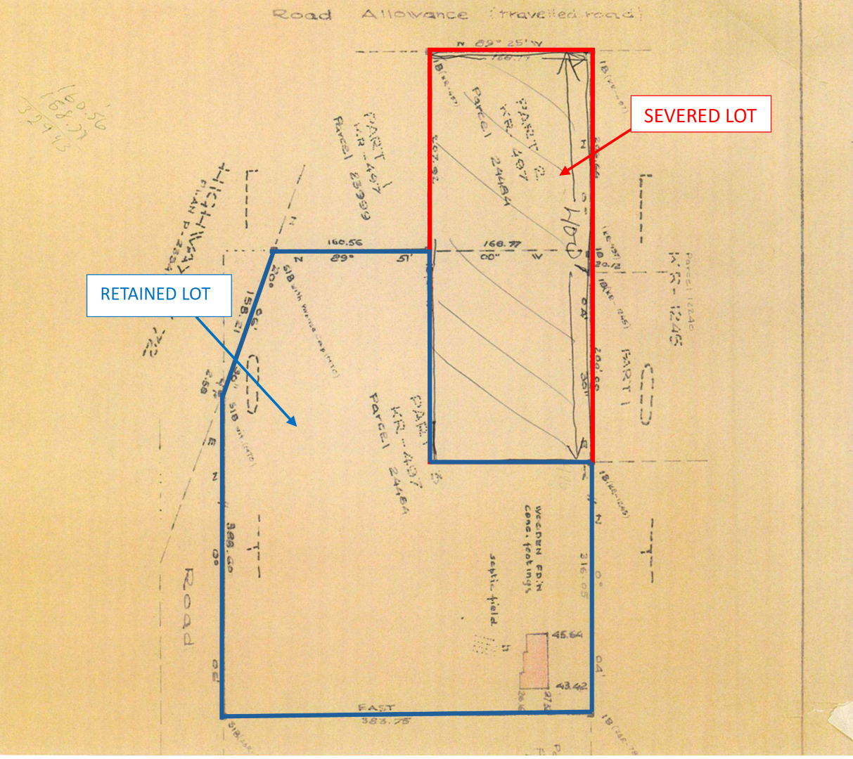 M03-2024 Minor Variance Proposed Lot Configuration