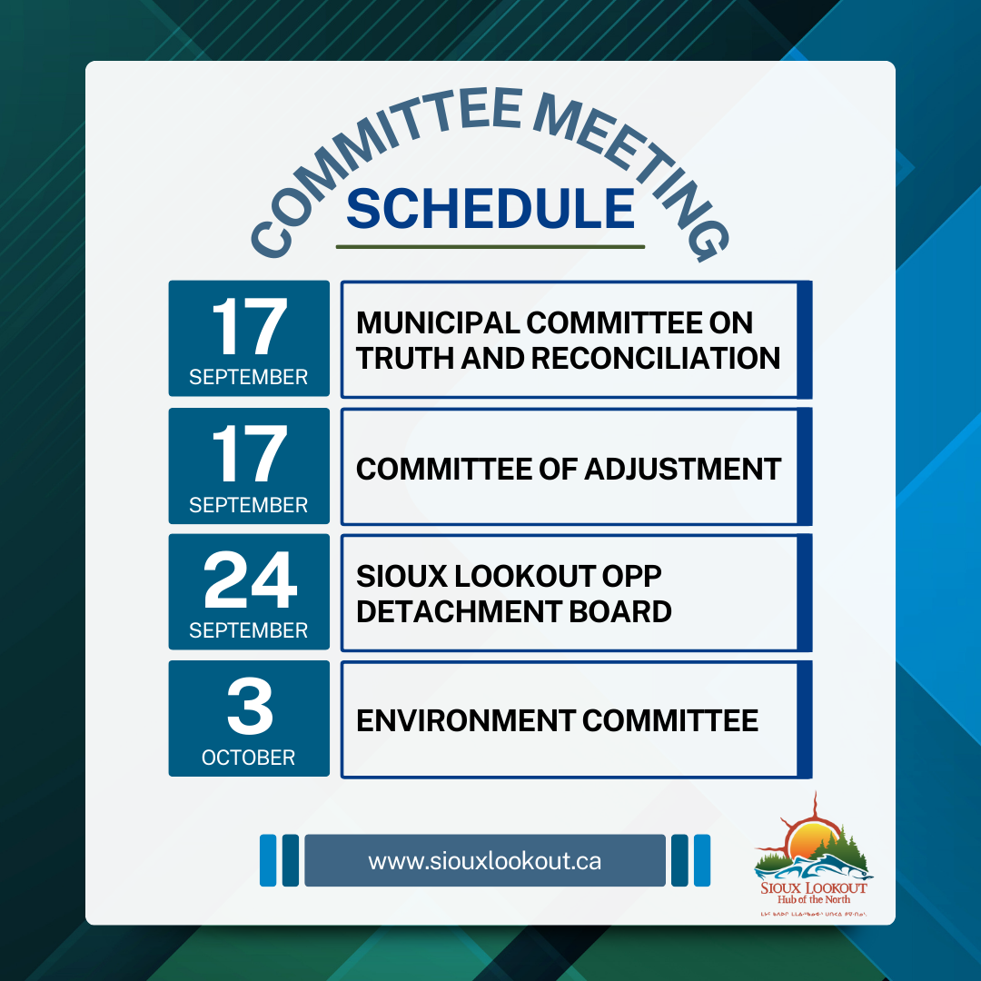 September 2024 Board and Committee Meeting Schedule