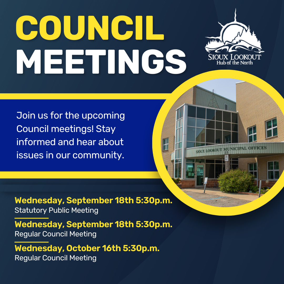 September-October Council Meeting Schedule